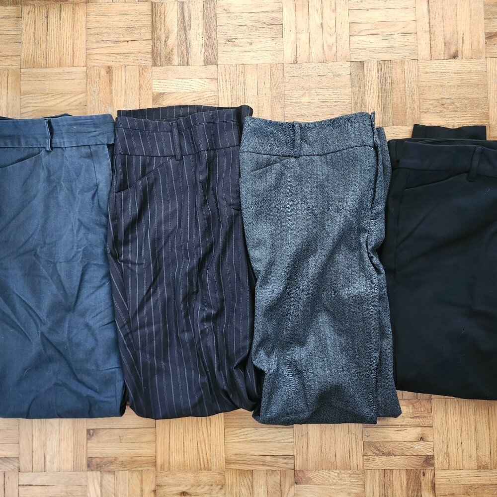 Lot of 4 - Ladies Size 14 Pants - 7th Avenue, Old Navy, Mossimo,